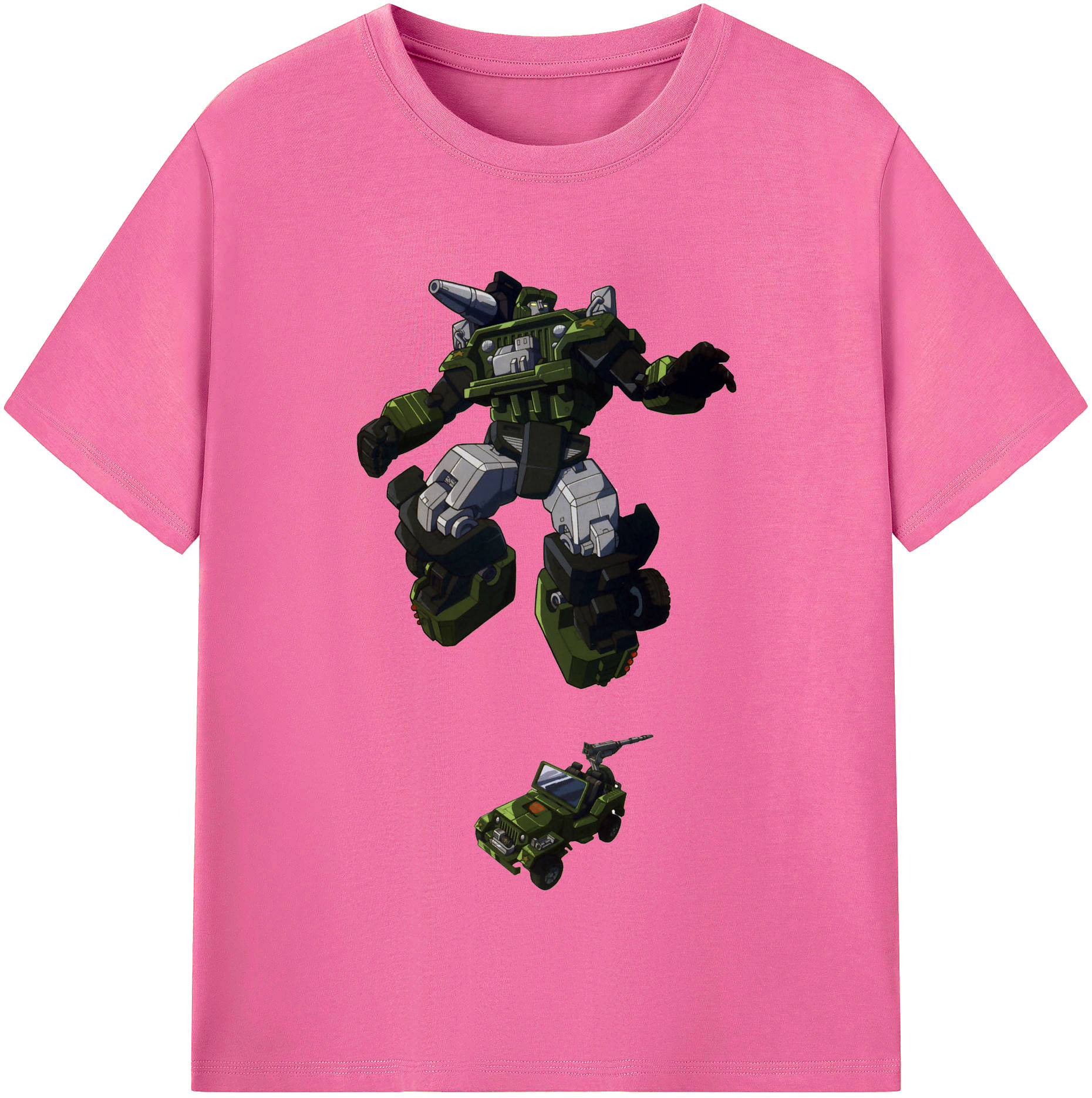 （画像用）  レディースカジュアルプリントTシャツ（綿100％）